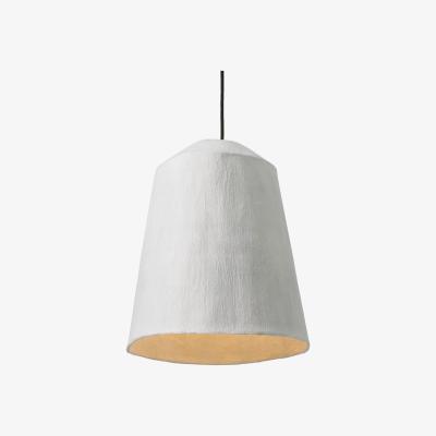 Made.com Dahlia Tall Lamp Shade, White Paper Mache