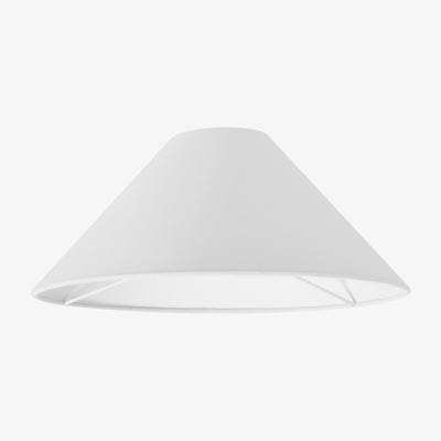 Made.com Aliz Textured Conical Shade, White Linen