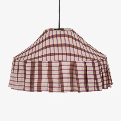 Made in Design Nicole Lampshade textile brown / Ø 50 x H 28 cm - Cotton voile - NOBODINOZ