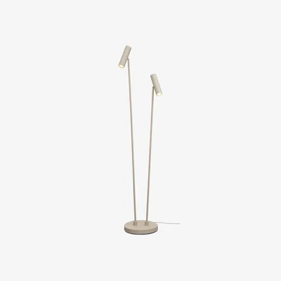 Made in Design Havana Floor lamp metal beige / 2 adjustable Lampshades - It's about Romi