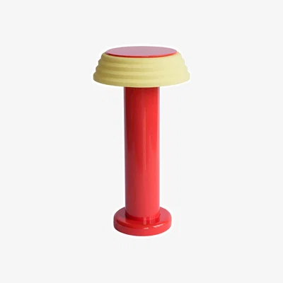 Made in Design Wireless rechargeable lamp Shades - PL1 LED plastic material / LED - Ø 13 x H 24 cm / Silicon & metal - SOWDEN