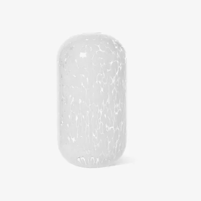 Made in Design Casca Tall Lampshade - / For Collect pendant - Glass / Ø 18 x H 34 cm by Ferm Living White