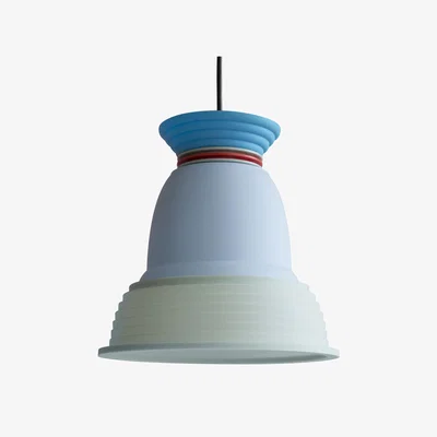 Made in Design Lampshade Shades - CL3 plastic material / Silicon - Ø 18 x H 18 cm / Without electrical system - SOWDEN