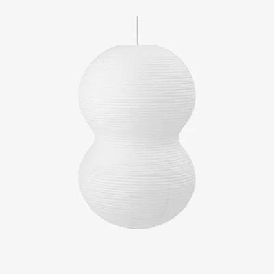 Made in Design Puff Twist Lampshade paper white / Rice paper - Ø 50 x H 90 cm - Normann Copenhagen