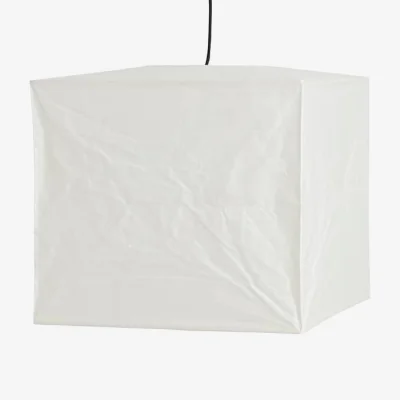 Made in Design Paper Shade Cube Lampshade paper white / 45 x 45 x H 40 cm - Hay