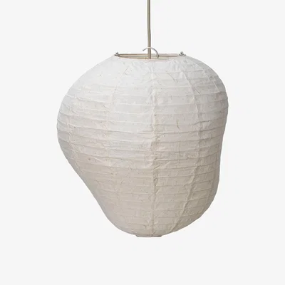 Made in Design Kurbis Lampshade paper white / Ø 38 x H 40 cm - Ferm Living
