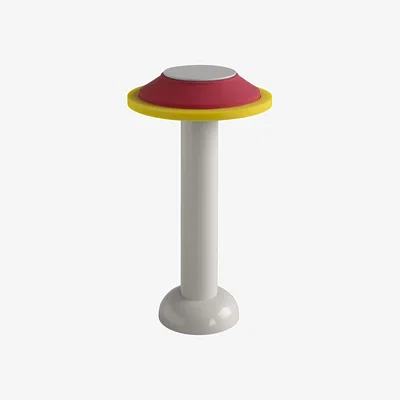 Made in Design Wireless rechargeable lamp Shades - PL2 LED plastic material / LED - Ø 18 x H 30.5 cm / Silicon & metal - SOWDEN