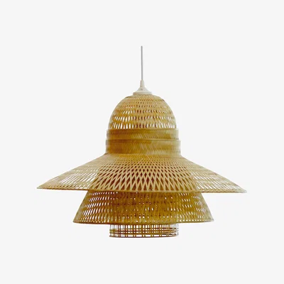 Made in Design Hanoi Lampshade - Ø 60 X H 41 cm by Pop Corn Natural wood