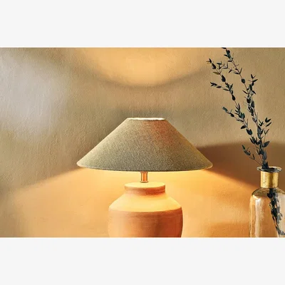 Nkuku Nkuku Dia Jute Lampshade Empire | Lamps And Shades | Natural | Medium