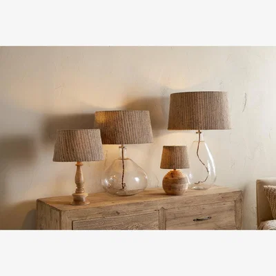 Nkuku nkuku Nadee Banana Leaf Lampshade | Shades | Natural | Medium