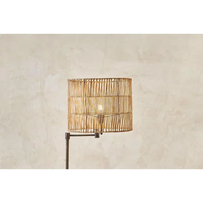 Nkuku Nkuku Banso Wicker Lampshade | Lighting | Brown | Large 33 x 40 cm (Diameter)
