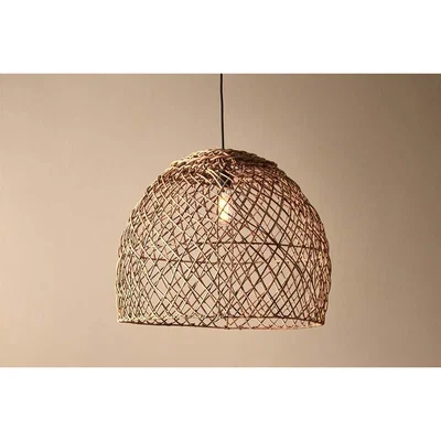 Nkuku Nkuku Kaithur Rattan Dome Lampshade | Lighting | Natural | Large