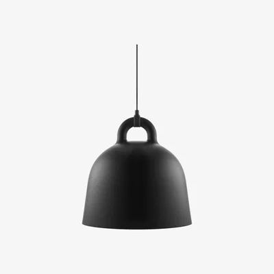 Nordic Nest Bell lamp black Medium