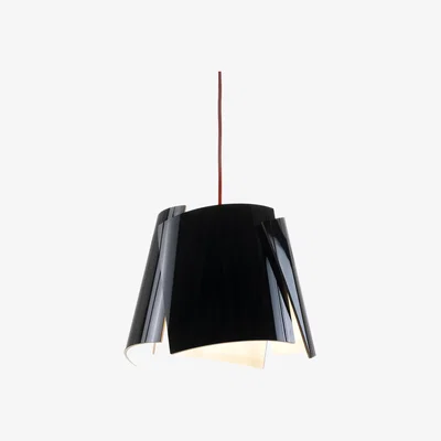 Nordic Nest Leaf black lamp black-red