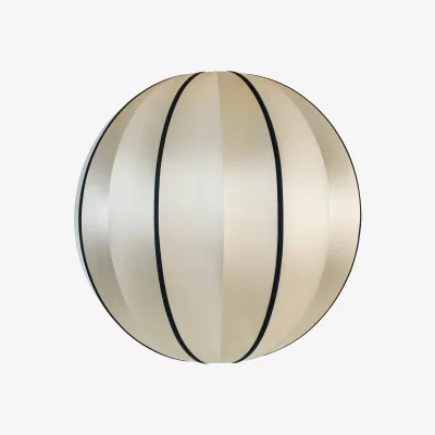 Nordic Nest Oi Soi Oi Indochina Classic Round XL lampshade Kit-black