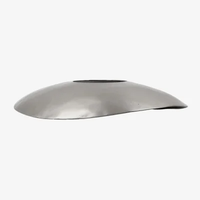 Nordic Nest House Doctor Hatt lampshade 13x14 cm Brushed silver 13x14x3 cm