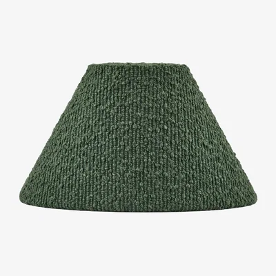 Nordic Nest Globen Lighting Iris 20 lampshade Bouclé moss green