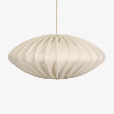 Nordic Nest Watt & Veke Ellipse lampshade linen 80 cm Nature