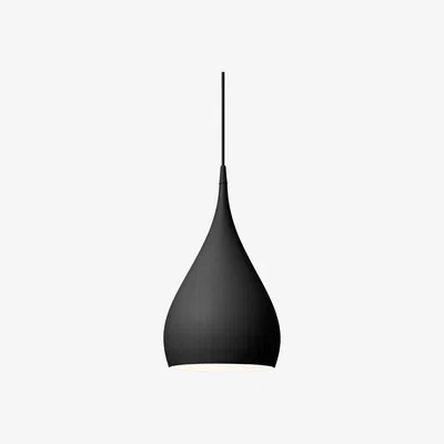 Nordic Nest Spinning BH1 pendant black matte