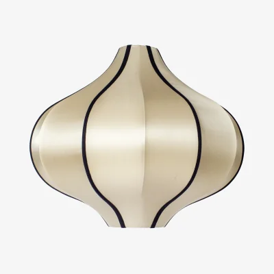 Nordic Nest Oi Soi Oi Indochina Classic Onion S lampshade Kit-black