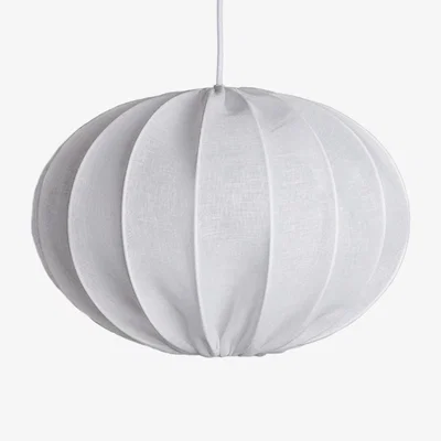 Nordic Nest Watt & Veke Boll 40 linen lampshade White