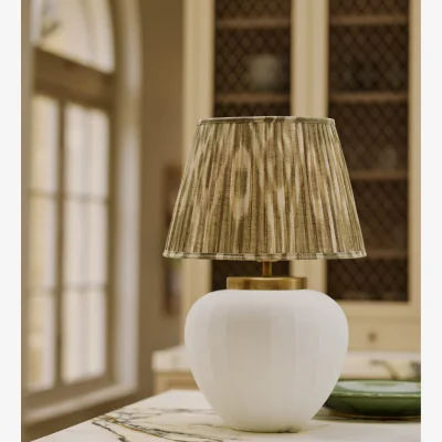 OKA OKA, Lillian Lampshade 45cm - Olive, Lampshade
