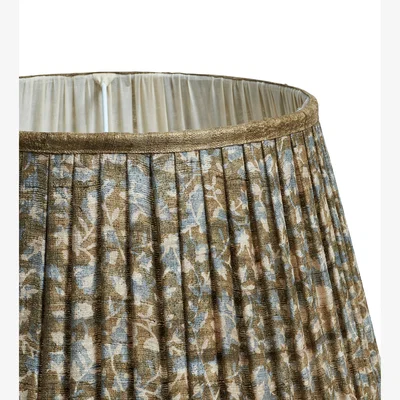 OKA OKA, Eirys Lampshade 45cm - Dark Seafoam/Hemp, Lampshade