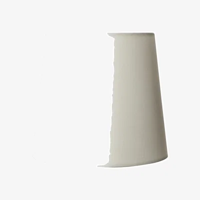 OKA OKA, 5.5in Mini Cone Shade Cotton - White, Lampshades, Cotton, Plain
