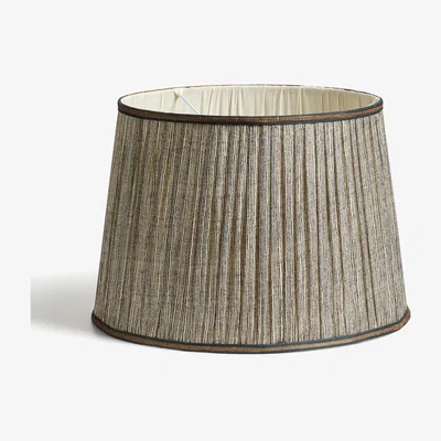 OKA Callot Lampshade 45cm - Black/Gold