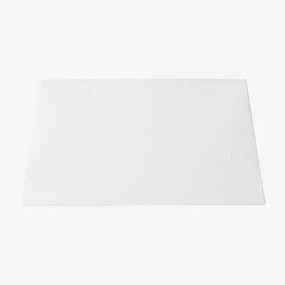 OKA OKA, 27cm Rectangular Linen Lampshade - White, Lampshades, Linen, Plain