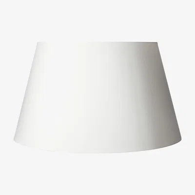 OKA 56cm Drum Shade Cotton - White