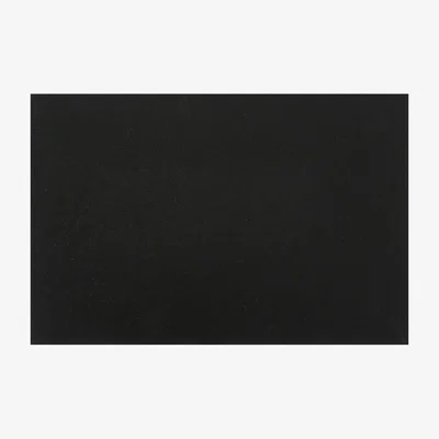 OKA 50cm Narrow Rectangular Cotton Lampshade - Black