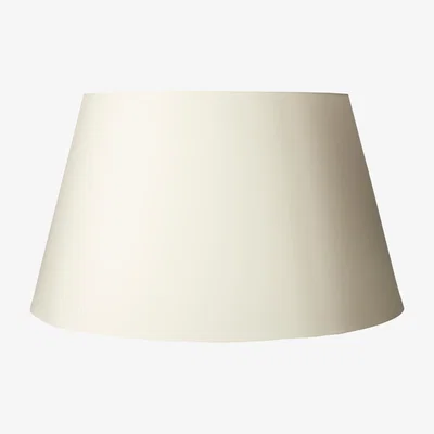 OKA 56cm Drum Cotton Lampshade - Off White