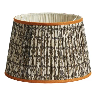 OKA Girandole Lampshade 35cm - Charcoal/Gold