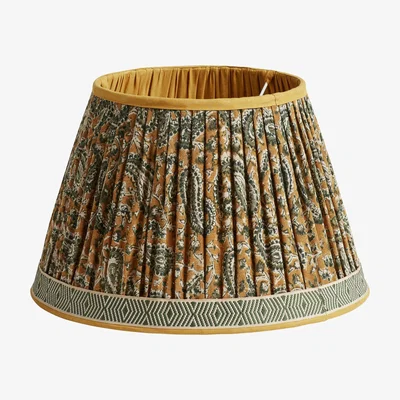 OKA X Cabana Ambi Lampshade 35cm - Ochre/Dune Green