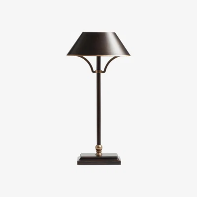 OKA Mini Grisewood Wireless Lamp and Shade - Brown