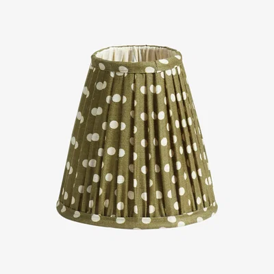 OKA Emily Cone Lampshade - Green