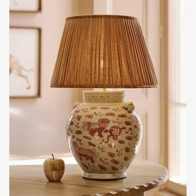 OKA OKA, Archibald Lampshade 50cm - Apricot, Lampshade