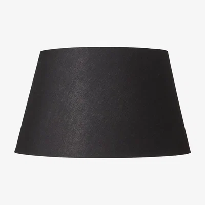 OKA 40cm Drum Shade Cotton & Carrier - Black