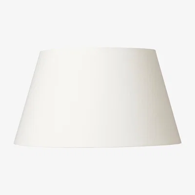 OKA 26cm Drum Cotton Shade - White