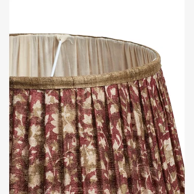 OKA OKA, Eirys Lampshade 45cm - Warm Red/Hemp, Lampshade