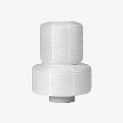 Olivia's Broste Copenhagen William Light Shade Rice Paper White / Small