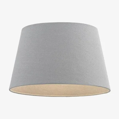 Olivia's Gallery Interiors Cici Faux Linen Medium Grey Shade | Outlet