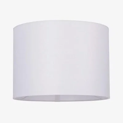 Olivia's Gallery Direct Cylinder lampshade Medium Vintage White