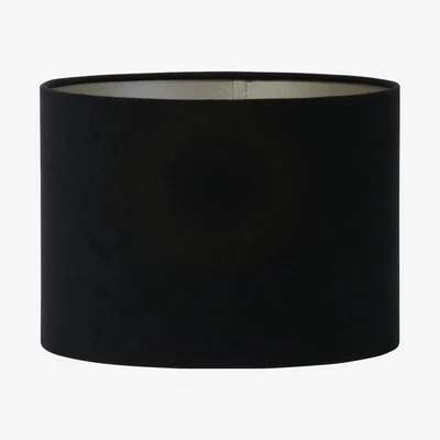 Olivia's Light & Living Velours Light Shade Black And Taupe / Medium