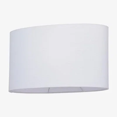 Olivia's Gallery Direct Ellipse lampshade Vintage White