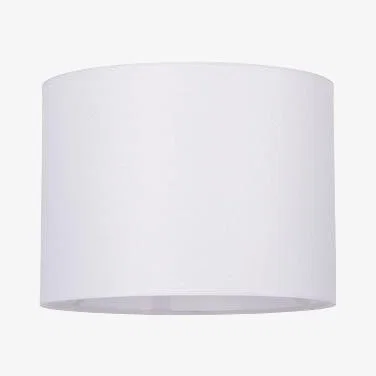 Olivia's Gallery Direct Cylinder lampshade Small Vintage White