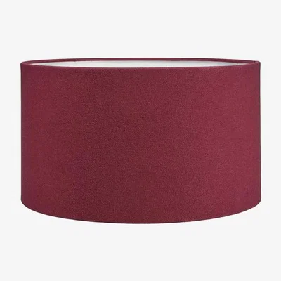 Downtown Pacific Lifestyle Henry Handloom 35cm Cylinder Shade Red