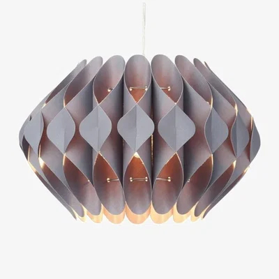 Downtown BHS Landon Small Easy Fit Light Shade 30cm - Dark Grey