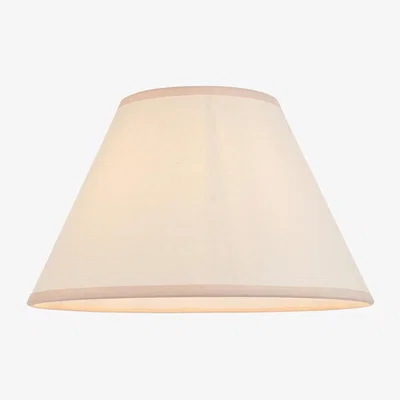 Perch and Parrow Ivy 30cm Tapered Shade in Vintage White